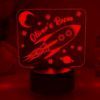 Picture of Rocket Ship personalised child’s night light