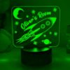 Picture of Rocket Ship personalised child’s night light