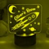Picture of Rocket Ship personalised child’s night light